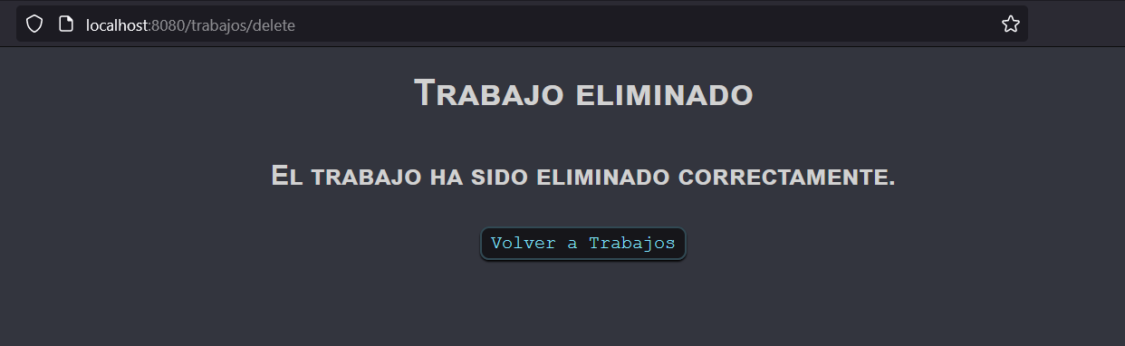 Task Delete Result