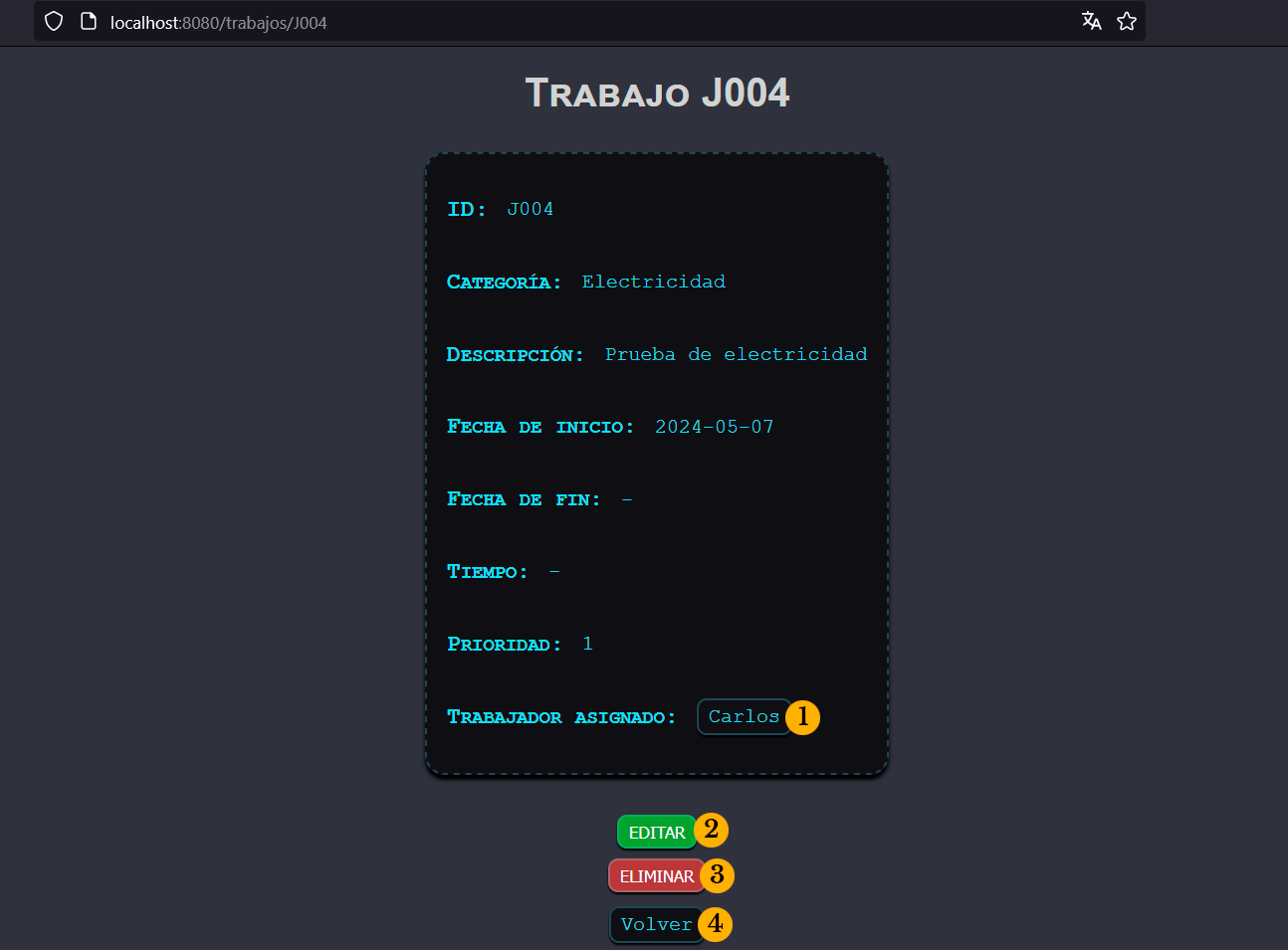 Task Detail